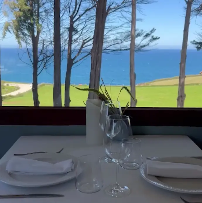 Las vistas desde el interior del restaurante El Remedio. / IG