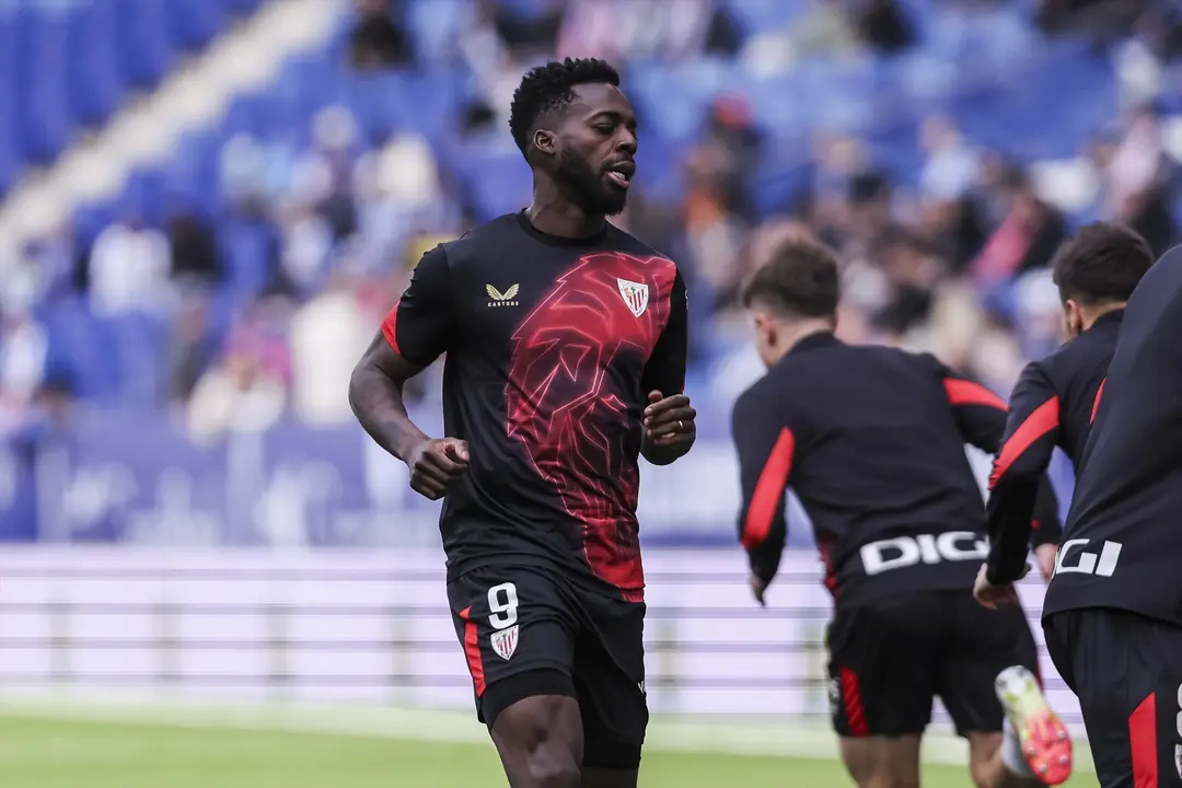I&ntilde;aki Williams durante el partido frente al Espanyol. / EP