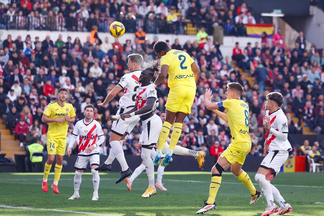 Partido entre Rayo Vallecano y Villarreal. / EP