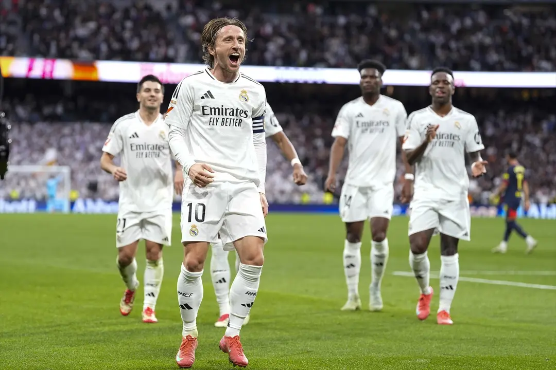 Luka Modric fue el primer goleador del partido. / EP