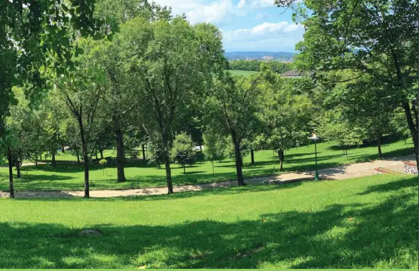 Imagen del parque de La Vaca. / A.S.