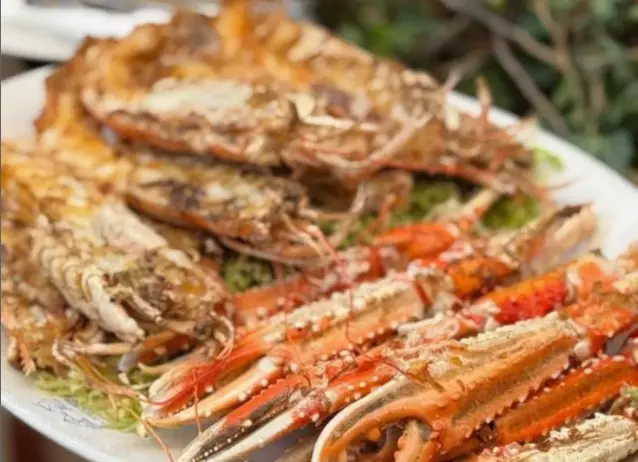 Unas cigalas a la plancha en La Mulata. / La Mulata
