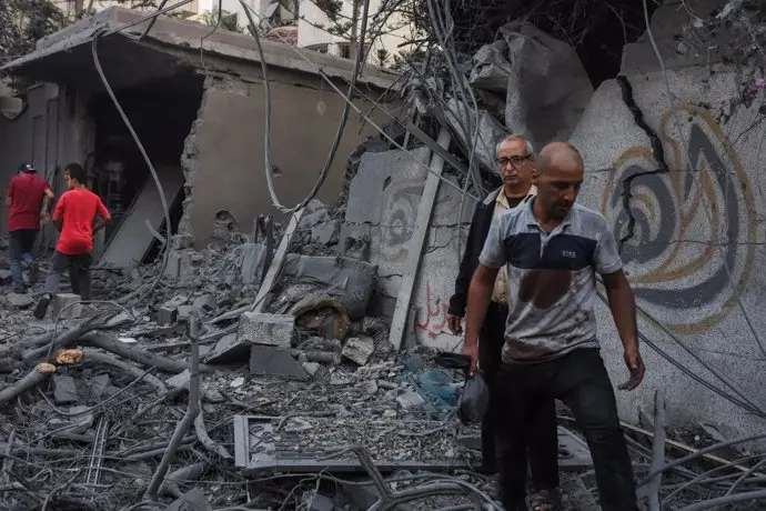 Israel detiene la entrada de ayuda en Gaza. / EP
