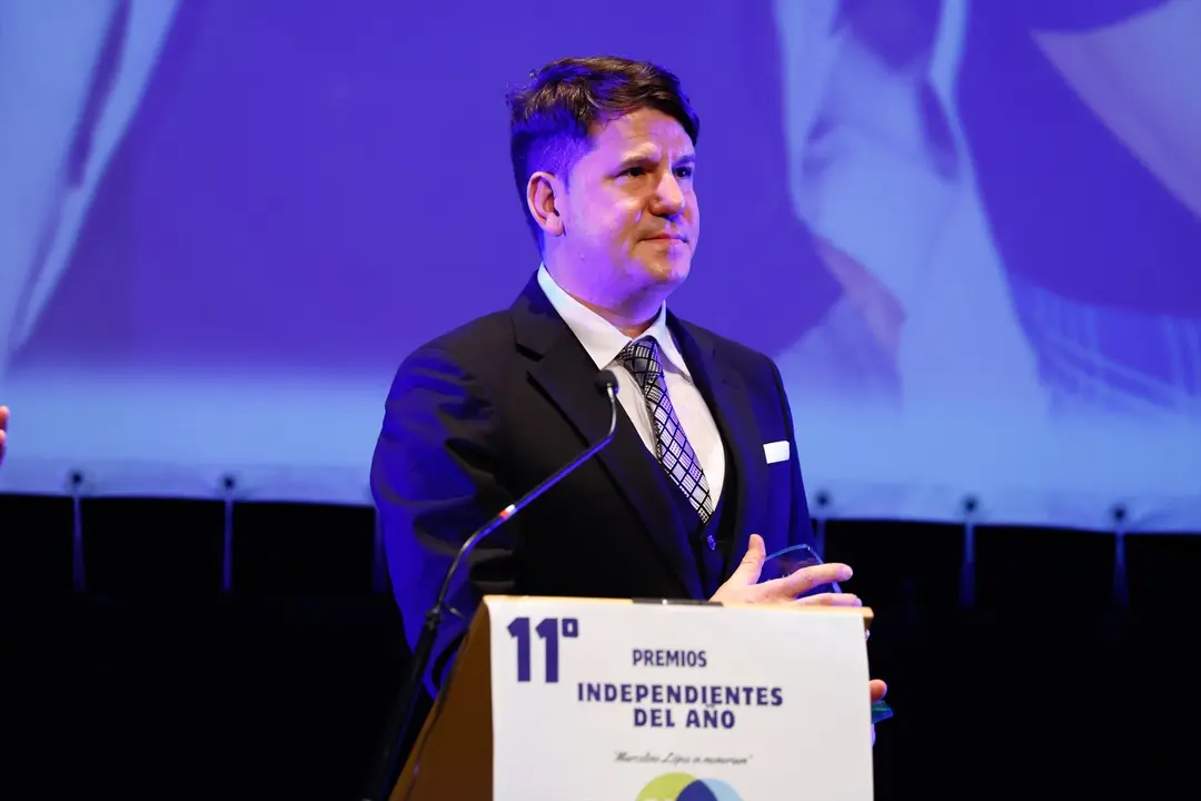 Lucas Gonz&aacute;lez G&oacute;mez, del d&uacute;o musical "Andy y Lucas" en la gala de Premios Independiente del A&ntilde;o. / Jose Velasco