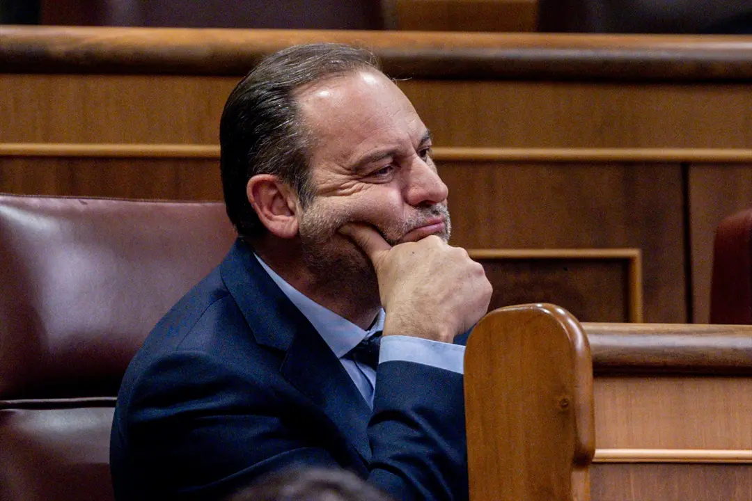 El diputado del Grupo Mixto, Jos&eacute; Luis &Aacute;balos, durante un pleno en la C&aacute;mara Baja. / Ricardo Rubio