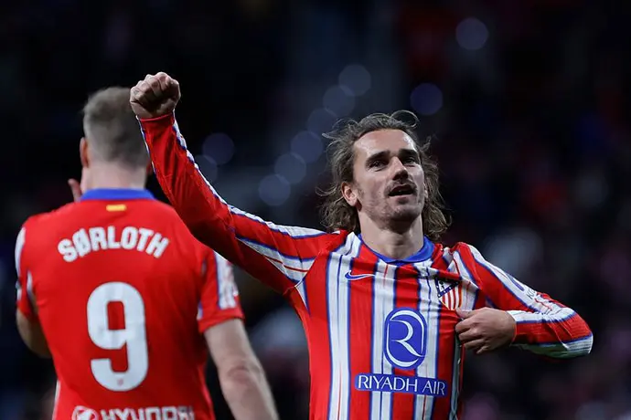 El jugador del Atl&eacute;tico de Madrid, Antoine Griezmann. / x
