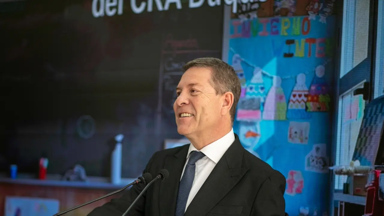 El presidente auton&oacute;mico, Emiliano Garc&iacute;a-Page. / PIEDAD L&Oacute;PEZ
