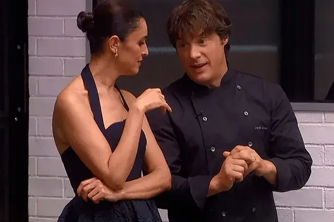 Jordi Cruz y Blanca Romero en 'Next Level Chef'. / Mediaset