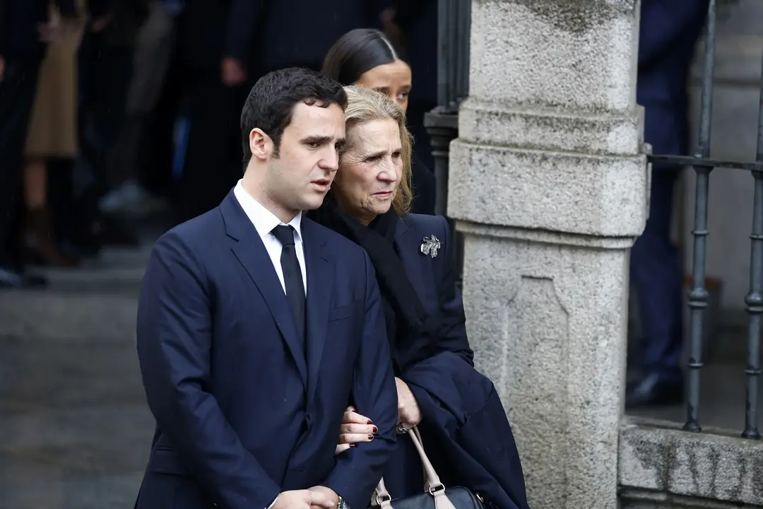 La infanta Elena y sus hijos, Froil&aacute;n y Victoria Federica. EP / Archivo