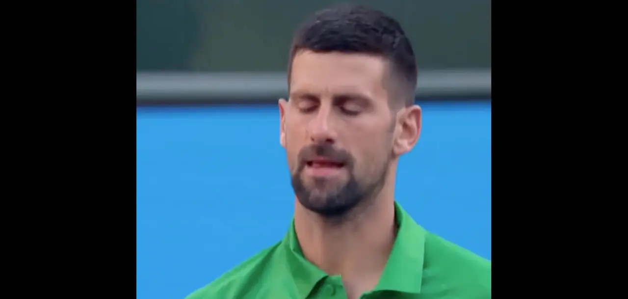 Djokovic tras perder en Indian Wells. / X