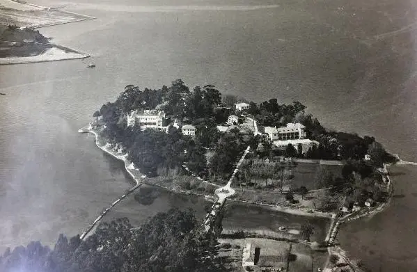 Vista a&eacute;rea de Isla Pedrosa. / T.C.
