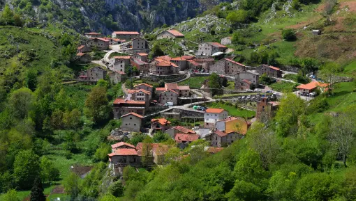 Vista panor&aacute;mica de Tresviso. / A.S.