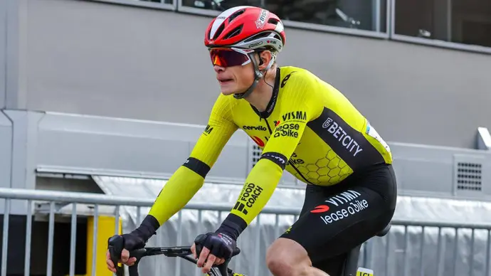 El ciclista dan&eacute;s del visma, Jonas Vingegaard. / x