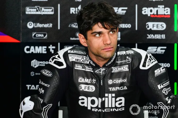 El piloto de Aprilia, el madrile&ntilde;o, Jorge Mart&iacute;n. / x