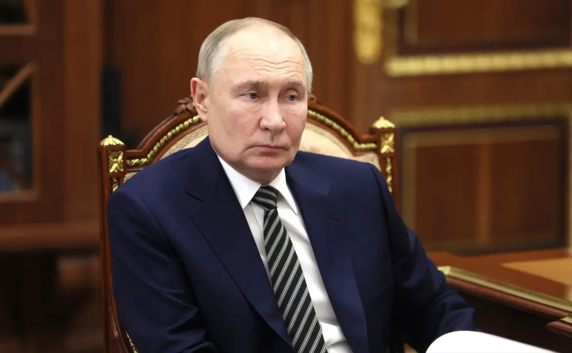 El l&iacute;der de Rusia, Vladimir Puitn. / Mikhail Metzel