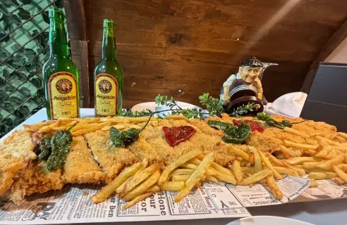 Uno de los cachopos del restaurante. / RRSS