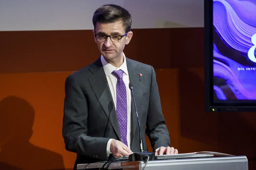 El presidente de la Corporaci&oacute;n RTVE, Jos&eacute; Pablo L&oacute;pez. / A. P&eacute;rez Meca