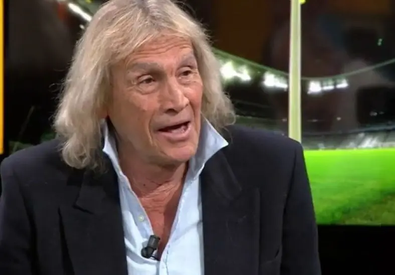 El exfutbolista argentino Hugo 'Loco' Gatti. EP