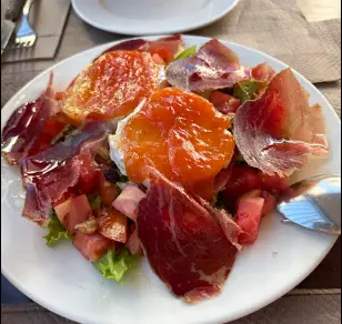 Uno de los platos del restaurante. / A.E