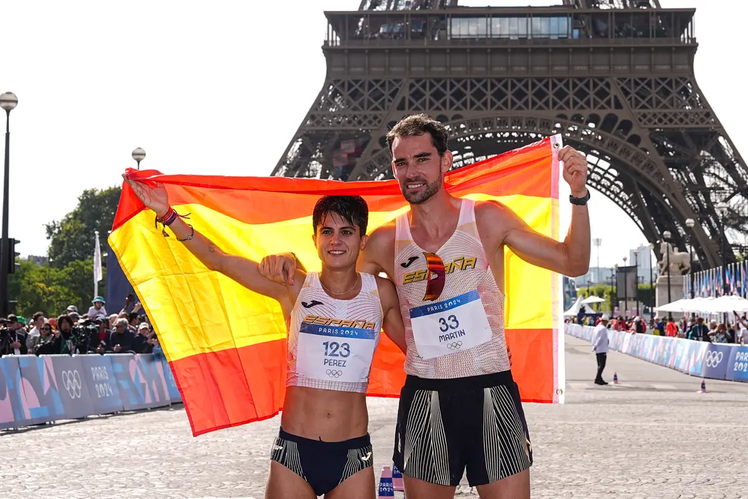 Maria Perez y Alvaro Martin, dos de los premiados. / EP