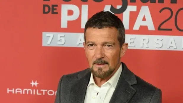 El actor Antonio Banderas durante una alfombra roja. Jos&eacute; Oliva
