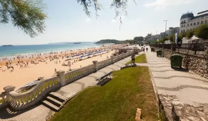 Una de las playas de Santander en verano. / A.S.