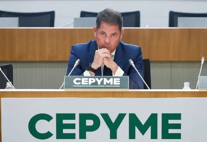 Gerardo Cuerva, empresario y presidente de Cepyme. / ep