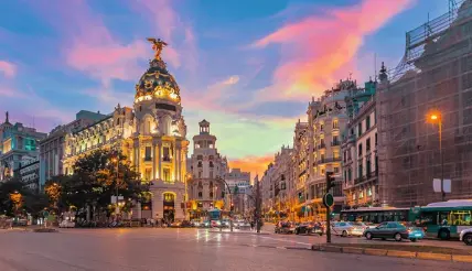 Vista del centro de Madrid. / A.S.