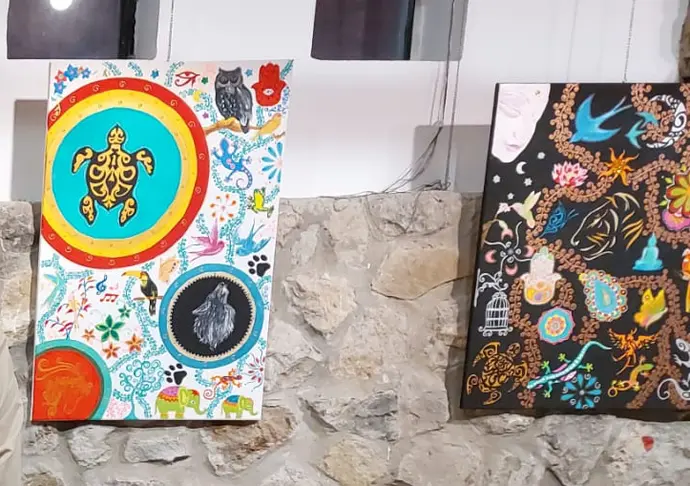 Parte de la exposici&oacute;n de Rachel Garc&iacute;a. / x
