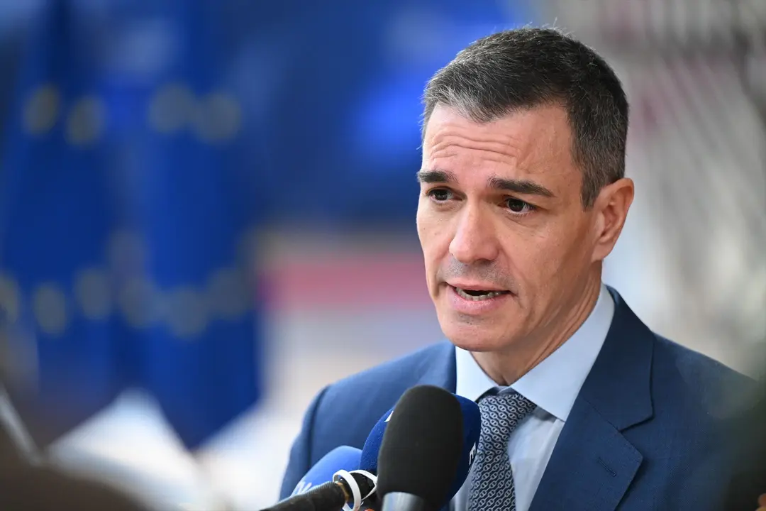El presidente de Espa&ntilde;a, Pedro S&aacute;nchez, en Bruselas. /  Sierakowski Frederic