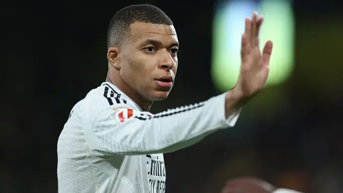 El delantero franc&eacute;s del Real Madrid, Kylian Mbapp&eacute;. / ep