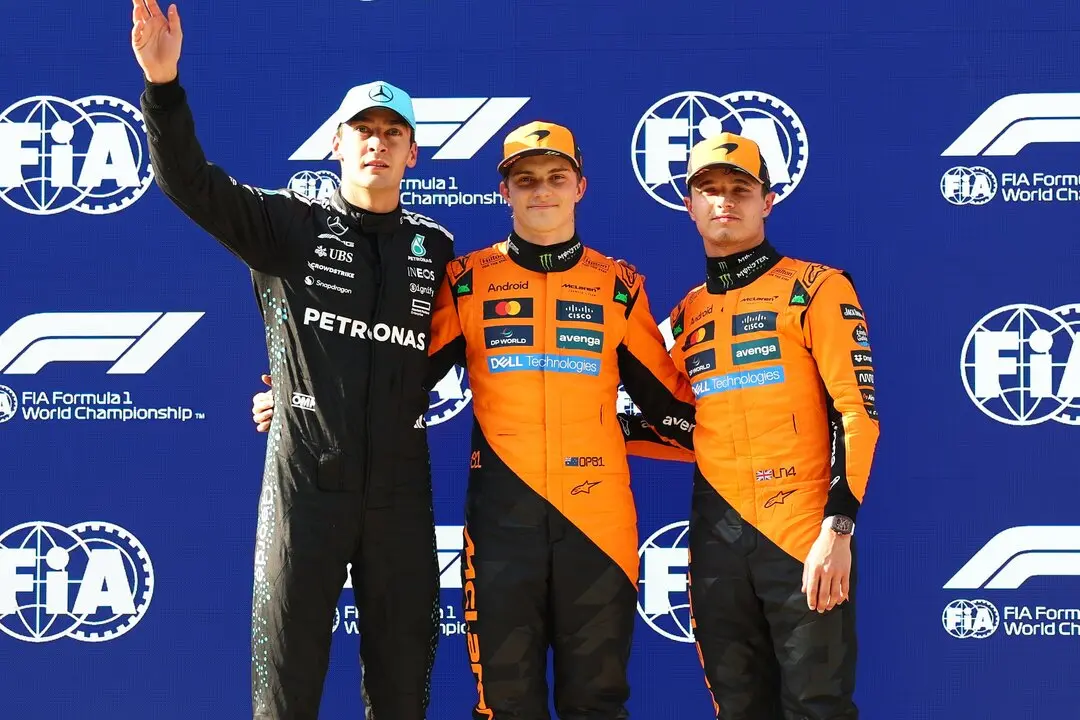 Piastri se lleva la pole en el GP de China. / F1