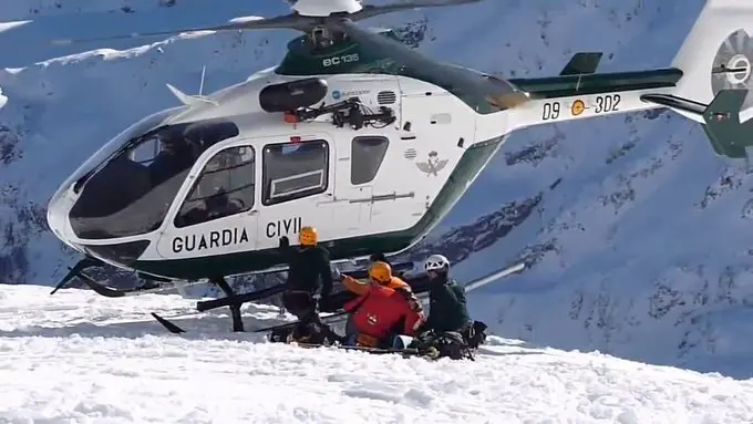 Helic&oacute;ptero de la Guardia Civil. | Archivo