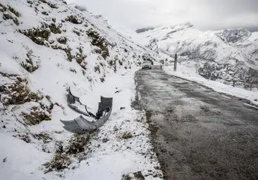 Portillo de Lunada, lugar en el que fallecieron cuatro j&oacute;venes el pasado fin de semana. / X