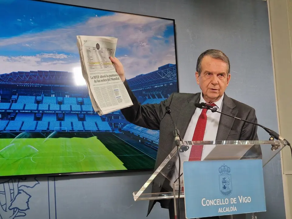 Abel Caballero acus&oacute; un cambio en los criterios de selecci&oacute;n de sedes para el Mundial de F&uacute;tbol 2030, que perjudic&oacute; a Vigo en favor de Anoeta. / EP