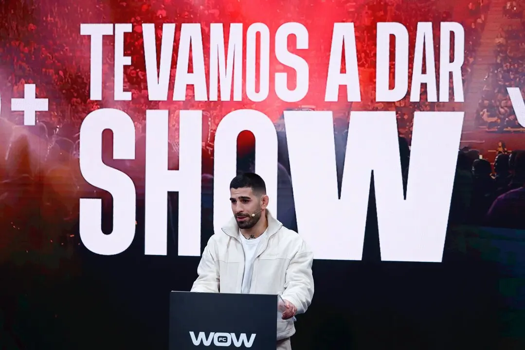Ilia Topuria asume un rol clave en la promoci&oacute;n de las artes marciales mixtas en Espa&ntilde;a a trav&eacute;s de WOW FC. / EP