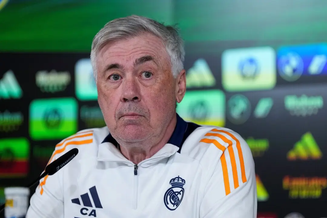 El entrenador del Real Madrid, Carlo Ancelotti. / EP
