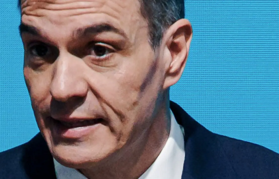 El presidente del Gobierno, Pedro S&aacute;nchez, interviene durante el acto 'En defensa de una universidad de calidad, clave para el ascensor social', en la sede de Escuelas P&iacute;as de la UNED, a 31 de marzo de 2025, en Madrid (Espa&ntilde;a). El presidente del Gobierno, Pedro S&aacute;nchez, preside este acto de apoyo a la universidad p&uacute;blica.
Fecha: 31/03/2025.

Firma: Carlos Luj&aacute;n / Europa Press