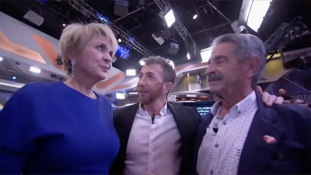 Aurora, la mujer de Revilla, Pablo Motos y el expresidente de Cantabria.