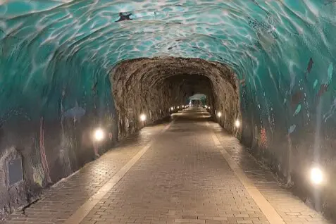 El t&uacute;nel de La Atalaya en Laredo. / A.E