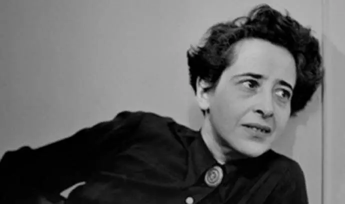 La pensadora alemana, Hannah Arendt. / x