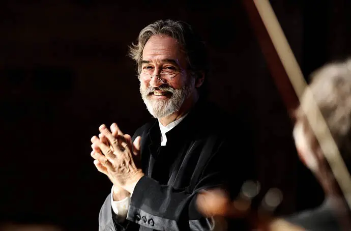 El maestro Jordi Savall, al frente de Le Concert des Nations. / ae