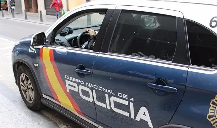 Coche de Polic&iacute;a Nacional. / P.N.