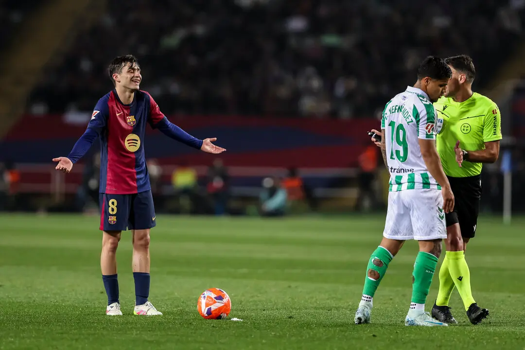 El partido Barcelona-B&eacute;tis. / EP
