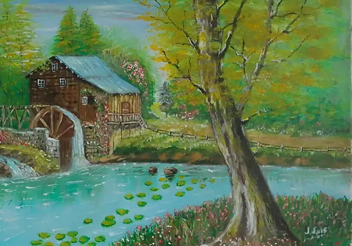 Una de las obras del artista Jos&eacute; Luis Hermoso. / x