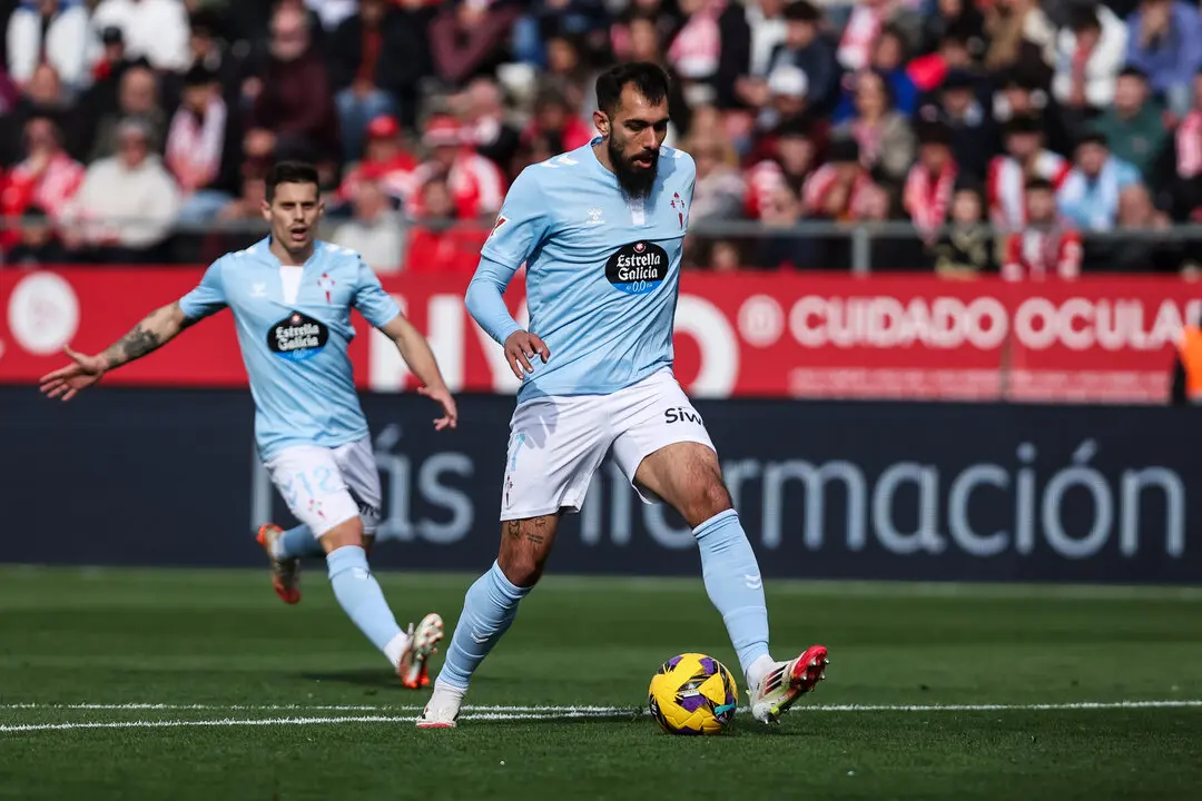 El jugador del Celta, Borja Iglesias. / EP