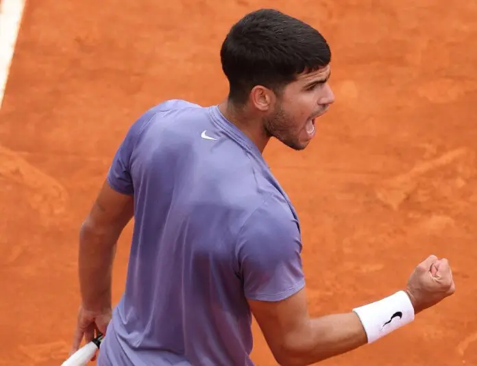 Carlos Alcaraz vence a Davidovich y se mete en la final de Montecarlo. / X