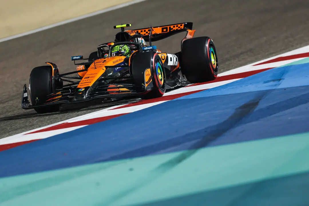 Lando Norris de Mclaren. / EP