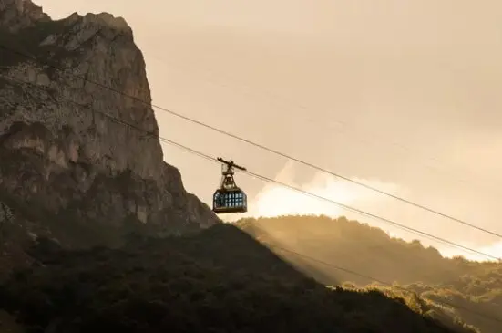 El telef&eacute;rico de Fuente D&eacute;. / A.S.P