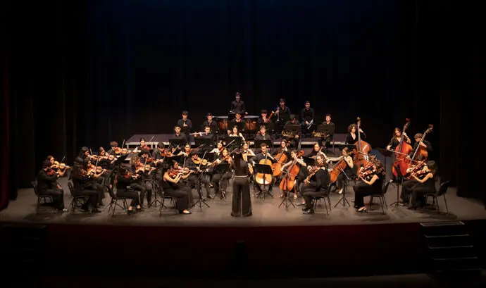 La Joven Orquesta Sinf&oacute;nica de Cantabria (JOSCAN). / ep

REMITIDA / HANDOUT por EDUCANTABRIA
Fotograf&iacute;a remitida a medios de comunicaci&oacute;n exclusivamente para ilustrar la noticia a la que hace referencia la imagen, y citando la procedencia de la imagen en la firma
29/3/2024